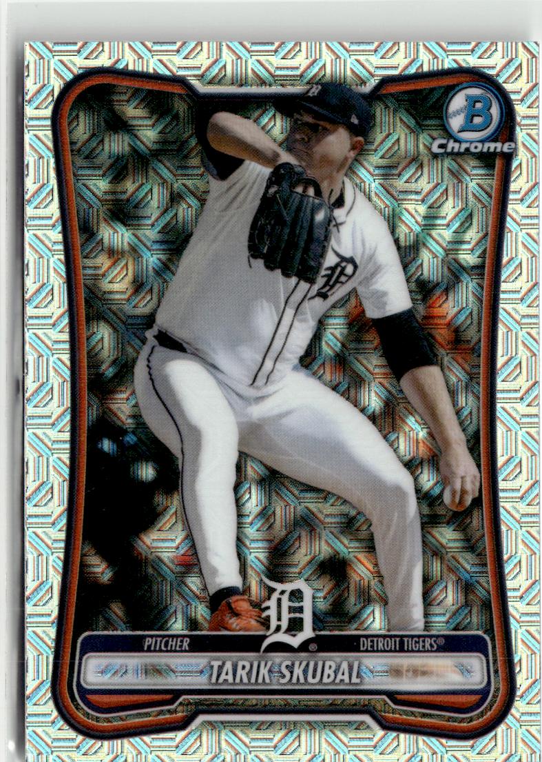 2026 Bowman Tarik Skubal Chrome Mojo Refractors #76 Detroit Tigers