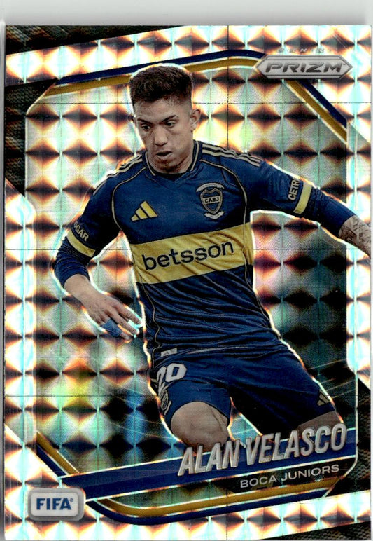 2025-26 Panini Prizm FIFA Alan Velasco Mosaic Prizms #178 Boca Juniors