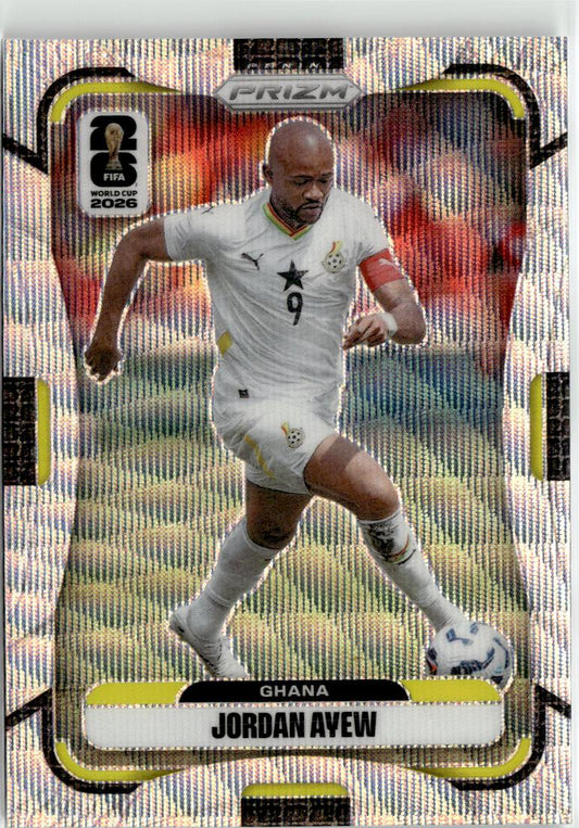 2026 Panini Prizm FIFA World Cup Jordan Ayew Wave Prizms #228 Ghana