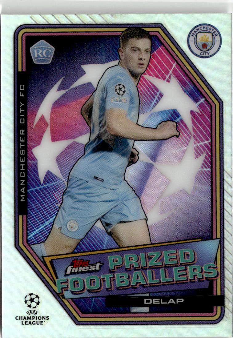 2021-22 Finest UEFA CL Liam Delap Prized Footballers #PF-14 Manchester City