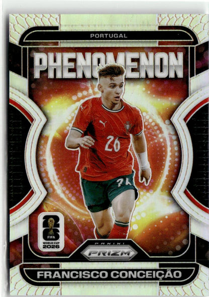 2026 Panini Prizm FIFA WC Francisco Conceicao Phenomenon Silver Prizms #6