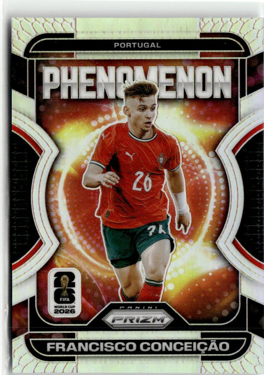 2026 Panini Prizm FIFA WC Francisco Conceicao Phenomenon Silver Prizms #6