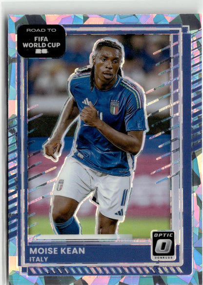 2025-26 Donruss Road to FIFA World Cup Moise Kean Cubic #111 Italy