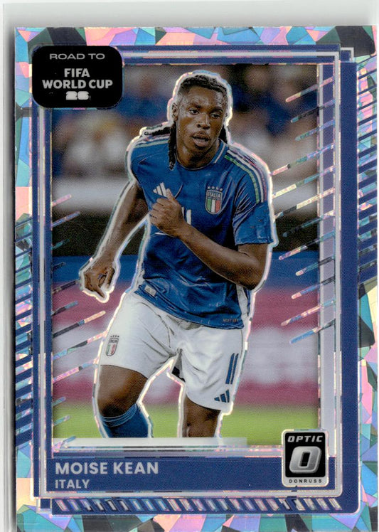 2025-26 Donruss Road to FIFA World Cup Moise Kean Cubic #111 Italy