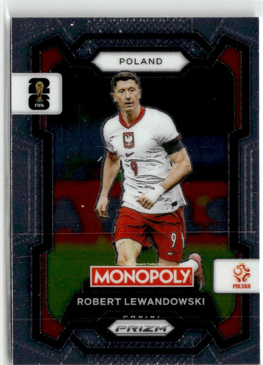 2026 Panini Prizm Monopoly FIFA World Cup Robert Lewandowski #84 Poland