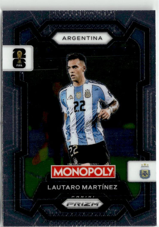 2026 Panini Prizm Monopoly FIFA World Cup Lautaro Martínez #2 Argentina