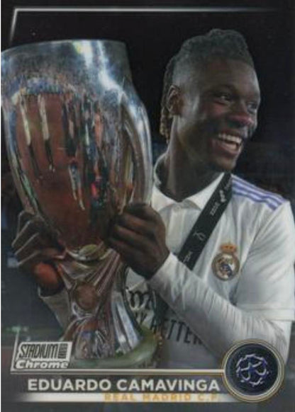 2022-23 Stadium Club Chrome UEFA Club Competitions Eduardo Camavinga #67