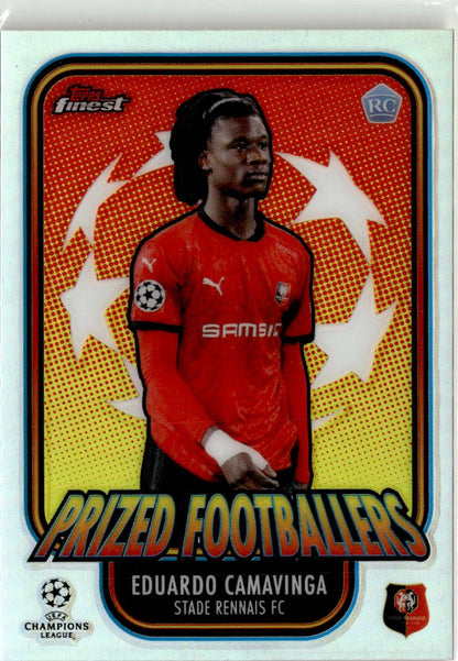 2020-21 Finest UEFA Champions League Eduardo Camavinga Prized Footballers #PF-EC