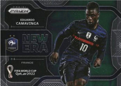 2022 Panini Prizm FIFA World Cup Eduardo Camavinga New Era #22 France