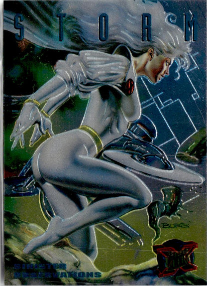 1995 Fleer Ultra X-Men #9 Storm Sinister-Observations