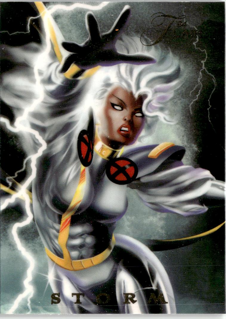 1994 Flair Marvel Annual #6 Storm Flair Marvel Universe - PowerBlast