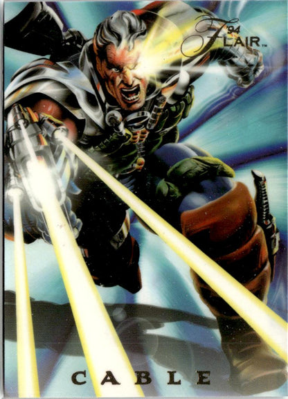 1994 Flair Marvel Annual #1 Cable Flair Marvel Universe - PowerBlast
