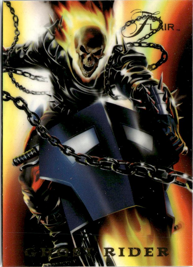 1994 Flair Marvel Annual #NNO Ghost Rider Flair Marvel Universe - Prints