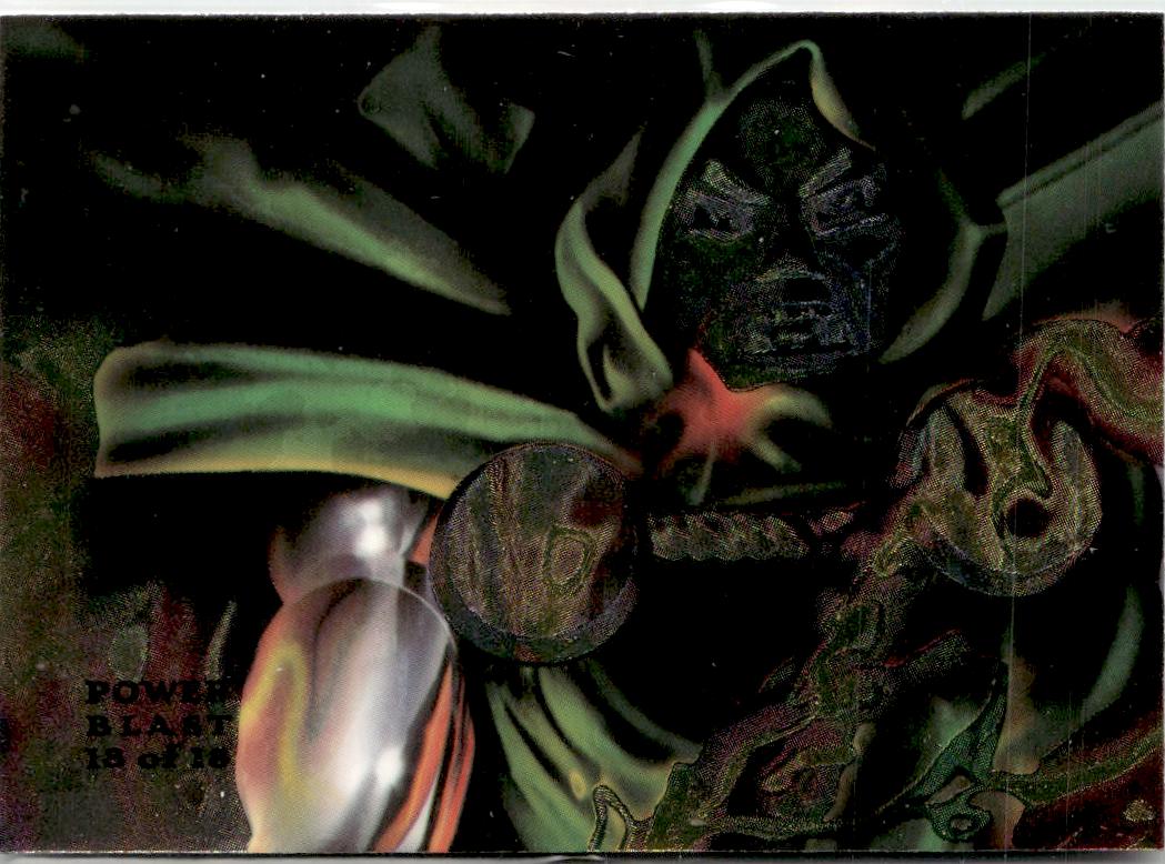 1994 Flair Marvel Annual #18 Dr. Doom Flair Marvel Universe - PowerBlast