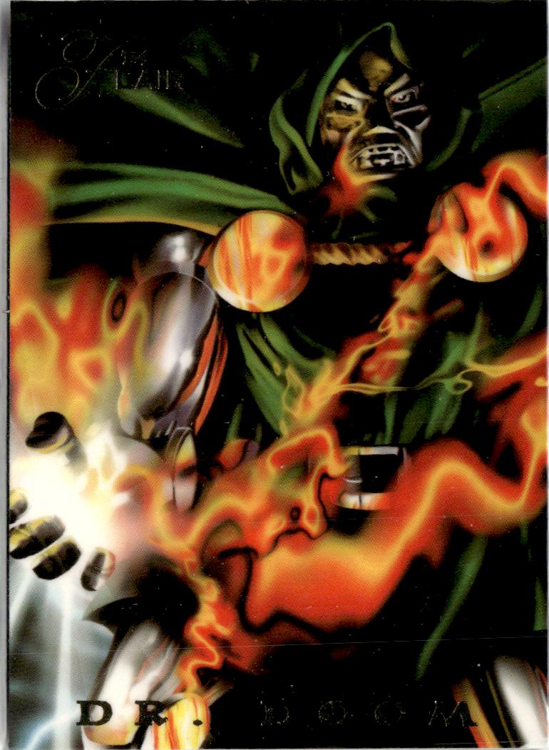 1994 Flair Marvel Annual #18 Dr. Doom Flair Marvel Universe - PowerBlast