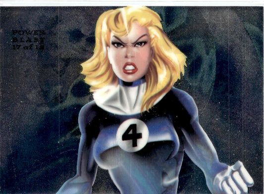 1994 Flair Marvel Annual #17 Invisible Woman Flair Marvel Universe - PowerBlast