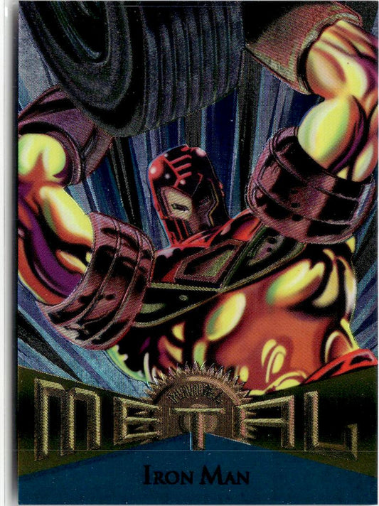 1995 Metal Marvel #23 Iron Man