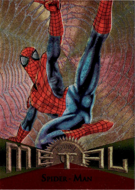 1995 Metal Marvel #78 Spider-Man