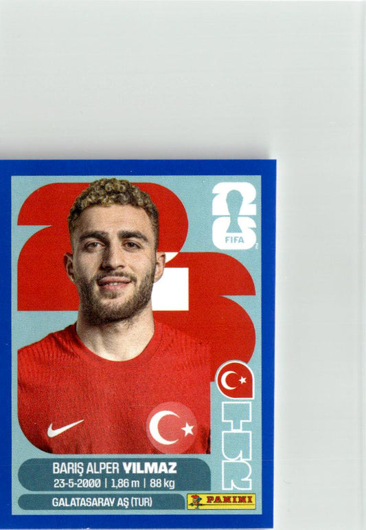 2026 Panini FIFA World Cup Stickers Barış Alper Yılmaz Blue #TUR18 Turkey