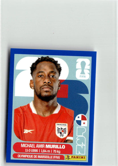 2026 Panini FIFA World Cup Stickers Michael Amir Murillo Blue #PAN6 Panama