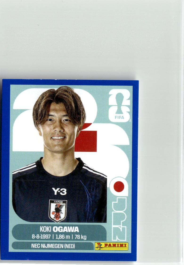 2026 Panini FIFA World Cup Stickers Koki Ogawa Blue #JPN19 Japan