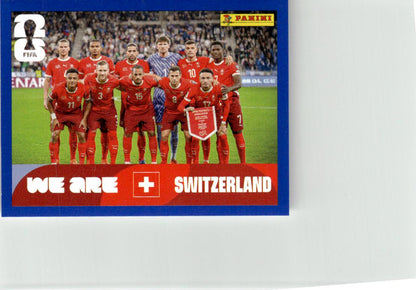 2026 Panini FIFA World Cup Stickers Team Photo Blue #SUI13 Switzerland