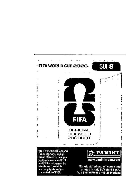 2026 Panini FIFA World Cup Stickers Silvan Widmer Blue #SUI8 Switzerland