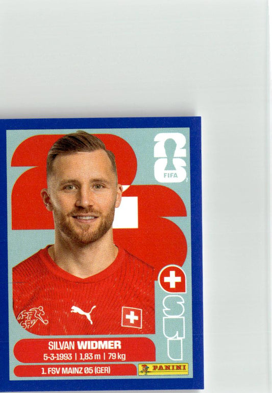 2026 Panini FIFA World Cup Stickers Silvan Widmer Blue #SUI8 Switzerland