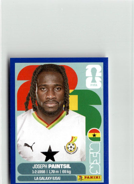 2026 Panini FIFA World Cup Stickers Joseph Paintsil Blue #GHA18 Ghana