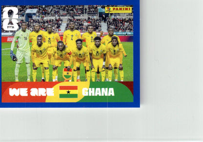 2026 Panini FIFA World Cup Stickers Team Photo Blue #GHA13 Ghana