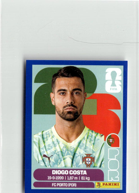 2026 Panini FIFA World Cup Stickers Diogo Costa Blue #POR2 Portugal