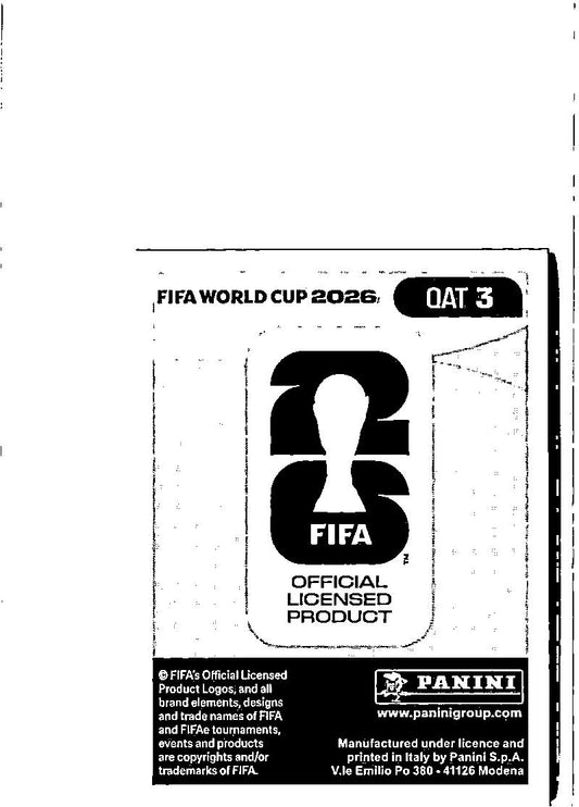2026 Panini FIFA World Cup Stickers Sultan Al-Brake Blue #QAT3 Qatar