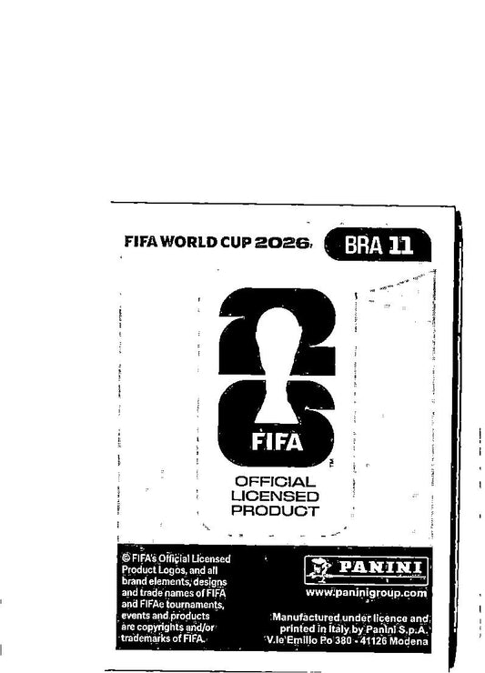 2026 Panini FIFA World Cup Stickers Bruno Guimarães Blue #BRA11 Brazil