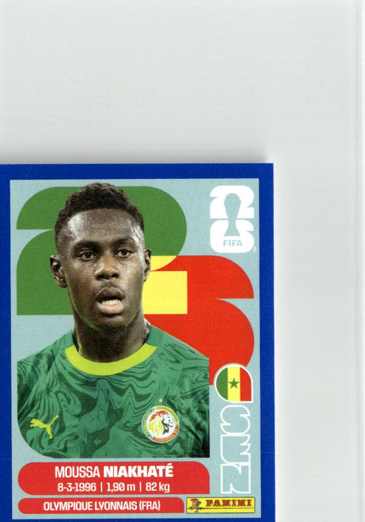 2026 Panini FIFA World Cup Stickers Moussa Niakhaté Blue #SEN4 Senegal