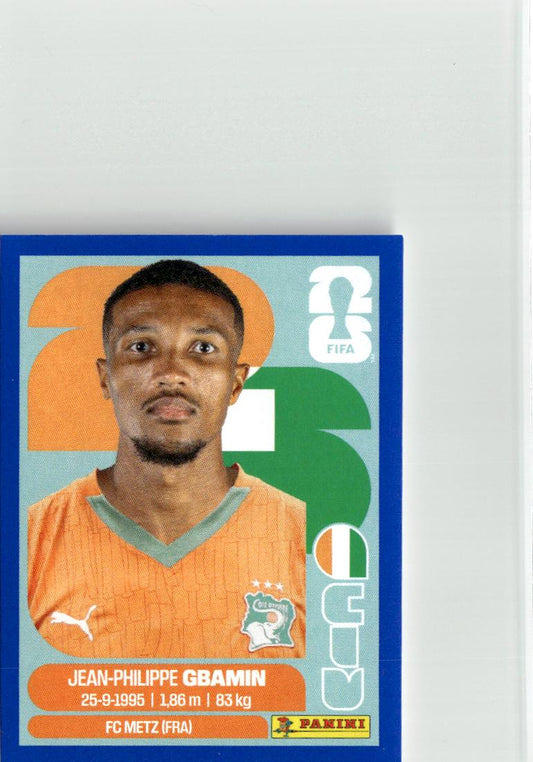 2026 Panini FIFA World Cup Stickers Jean-Philippe Gbamin Blue #CIV14
