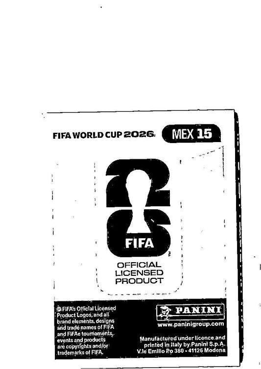 2026 Panini FIFA World Cup Stickers Hirving Lozano Blue #MEX15 Mexico