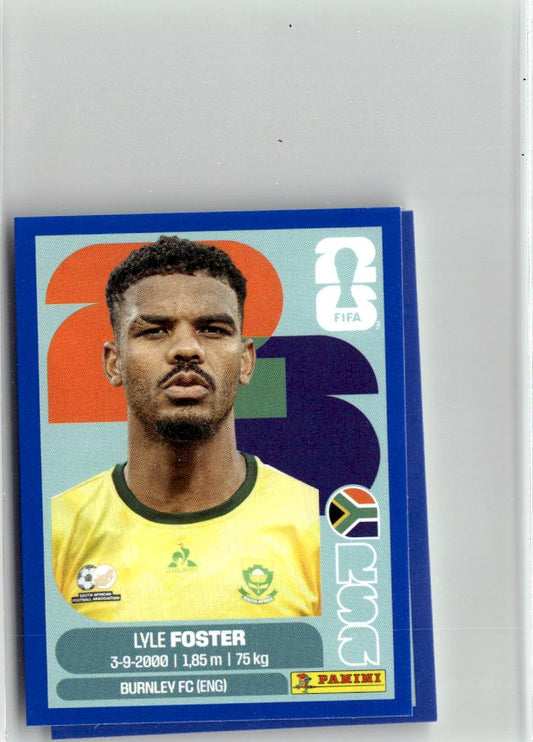 2026 Panini FIFA World Cup Stickers Sipho Mbule Blue #RSA16 South Africa