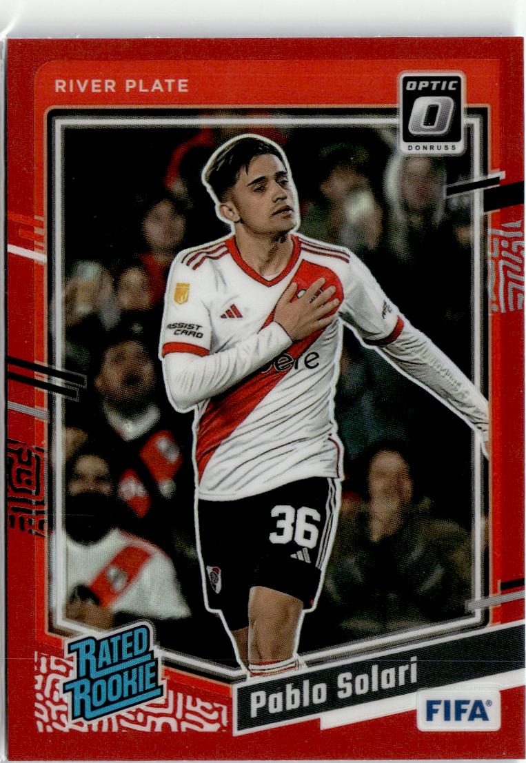2023-24 Donruss Pablo Solari Optic Red #192 River Plate