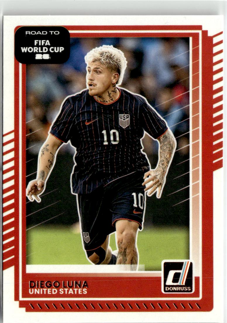 2025-26 Donruss Road to FIFA World Cup Diego Luna #26 USA
