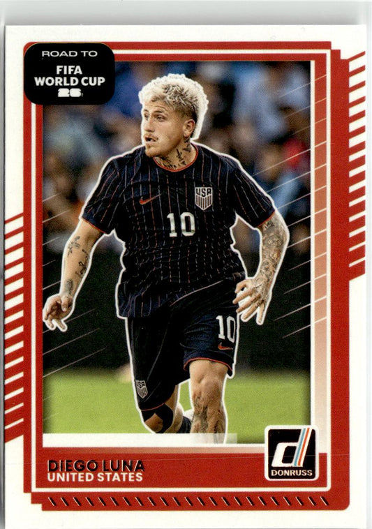 2025-26 Donruss Road to FIFA World Cup Diego Luna #26 USA