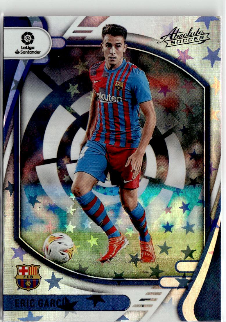 2021-22 Panini Chronicles #48 Eric Garcia Absolute La Liga Purple Astro