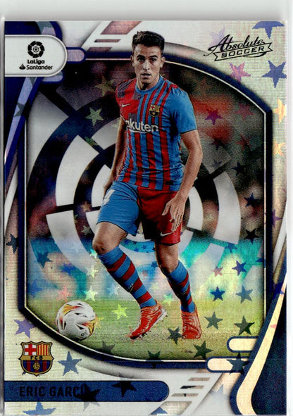 2021-22 Panini Chronicles #48 Eric Garcia Absolute La Liga Purple Astro