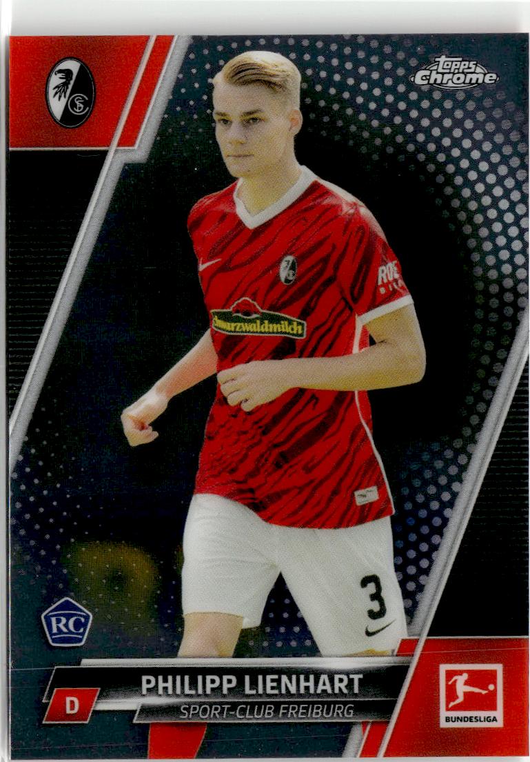 2021-22 Topps Chrome Bundesliga Philipp Lienhart #43 SC Freiburg