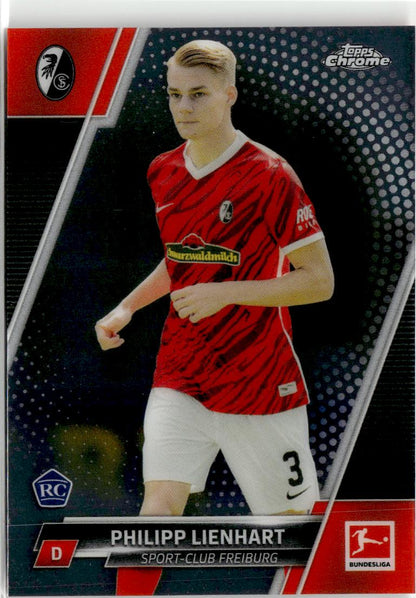2021-22 Topps Chrome Bundesliga Philipp Lienhart #43 SC Freiburg