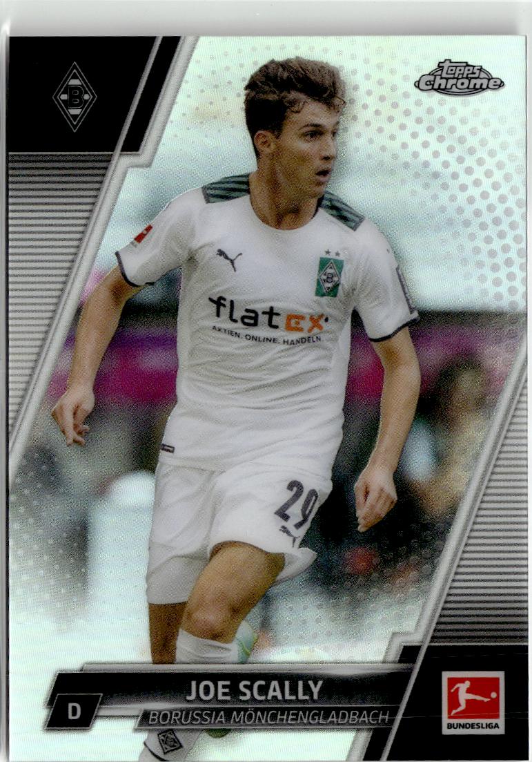 2021-22 Topps Chrome Bundesliga #80 Joe Scally Refractors