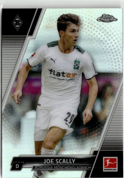 2021-22 Topps Chrome Bundesliga #80 Joe Scally Refractors