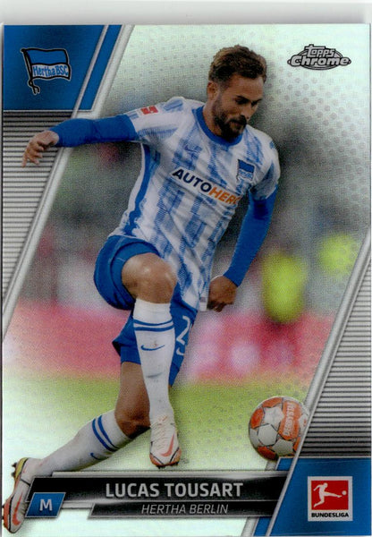 2020-21 Topps Chrome Bundesliga Lucas Tousart Refractor #7 Hertha BSC Berlin