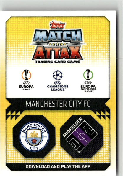 2022-23 Topps Match Attax UEFA Champions & Europa Leagues #455 Bernardo Silva