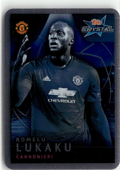 2018-19 Topps Crystal UEFA Champions League Romelu Lukaku #109 Manchester United