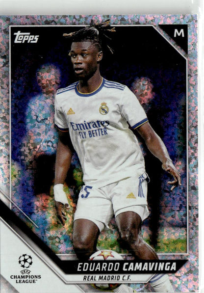 2021-22 Topps UEFA Champions League #141 Eduardo Camavinga Sparkle Foil